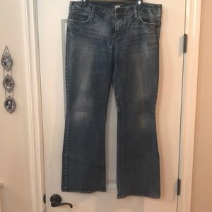 Silver Aiko Bootcut 33/33 rise 8” (SKU 149)